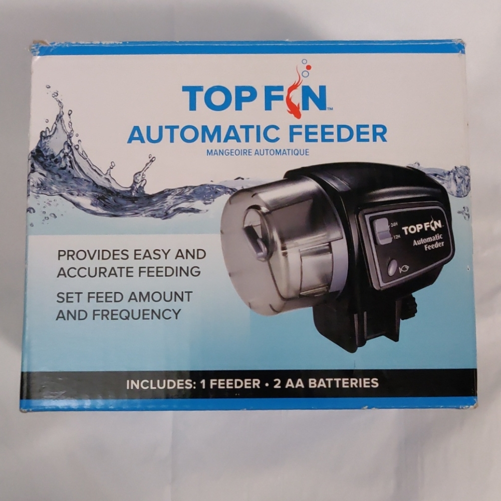NIB TOPFIN automatic feeder for fish tanks